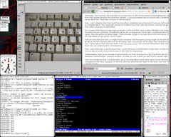 Captura del Siemens RTL Tiled Window Manager