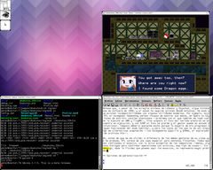 Captura del Siemens RTL Tiled Window Manager