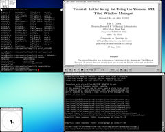 Captura del Siemens RTL Tiled Window Manager
