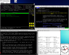 Captura del Siemens RTL Tiled Window Manager