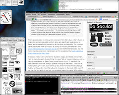 Captura del Siemens RTL Tiled Window Manager