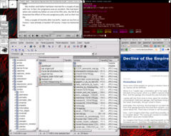 Captura del Siemens RTL Tiled Window Manager