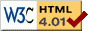  [Cumple con el est&aacute;ndar HTML] 